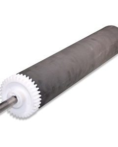 Drive roller 106x580 shaft 20x770 FH w/gear dri LB500 wo/tab